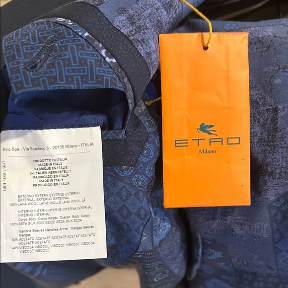 Etro Multicolor Patterned Jacket - Picture 6 of 6